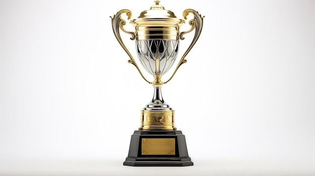 A photo of a debate championship trophy full length photo