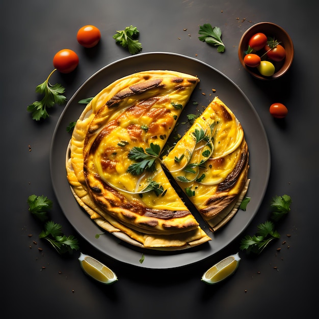 Photo photo of delicious omelette