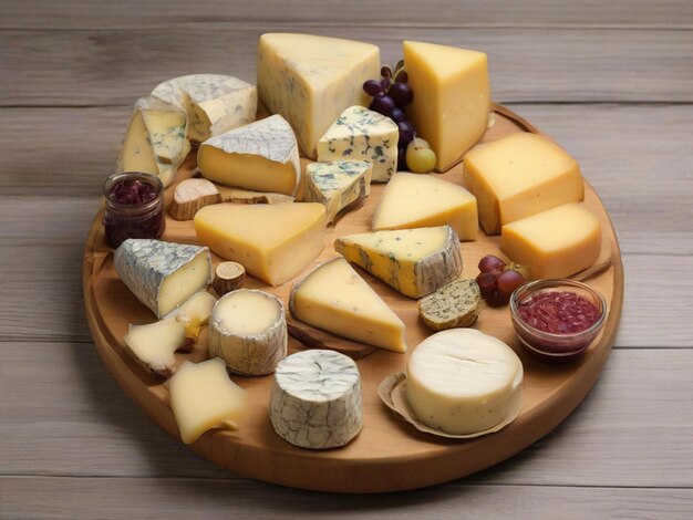 Фото различных видов сыра