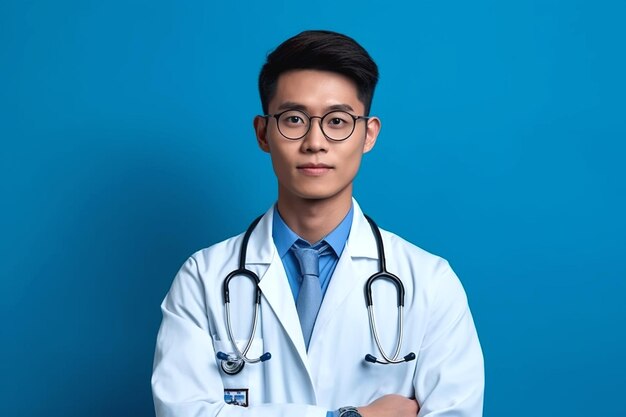 A photo of a doctor