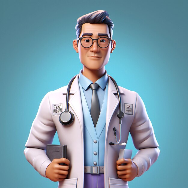 A photo of a doctor