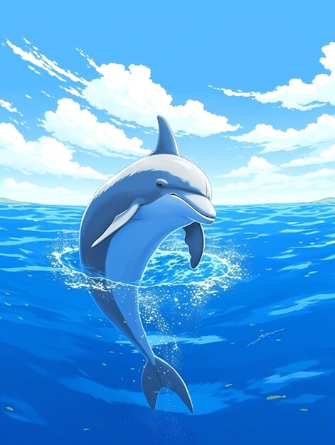 photo of dolphin