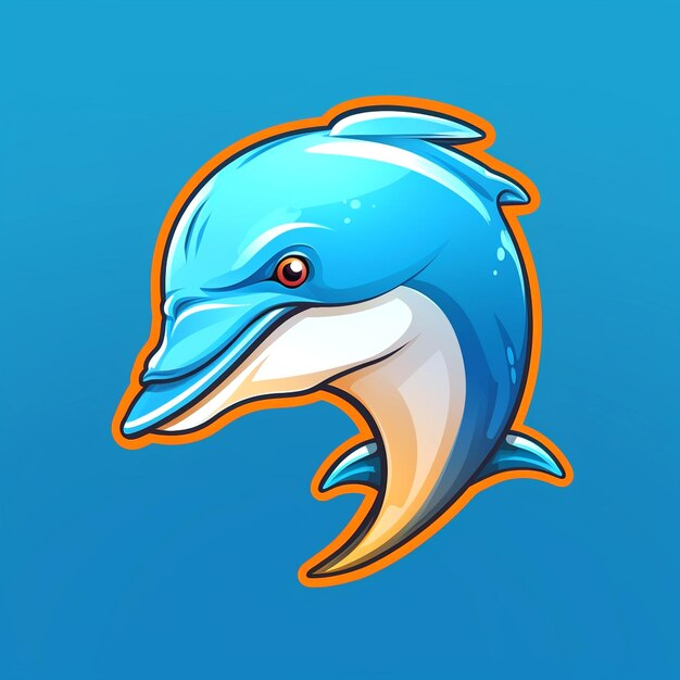 Photo photo of dolphin