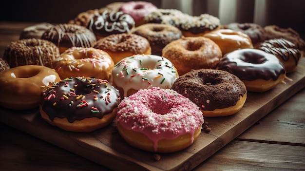 photo of donuts