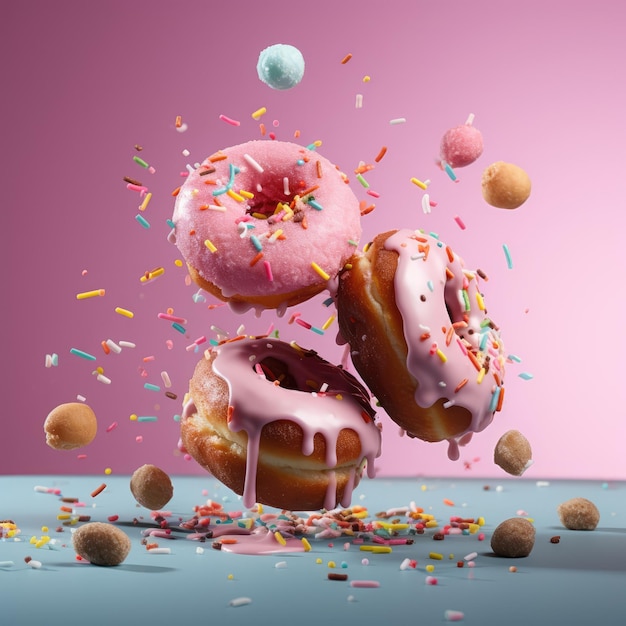 a photo of donuts