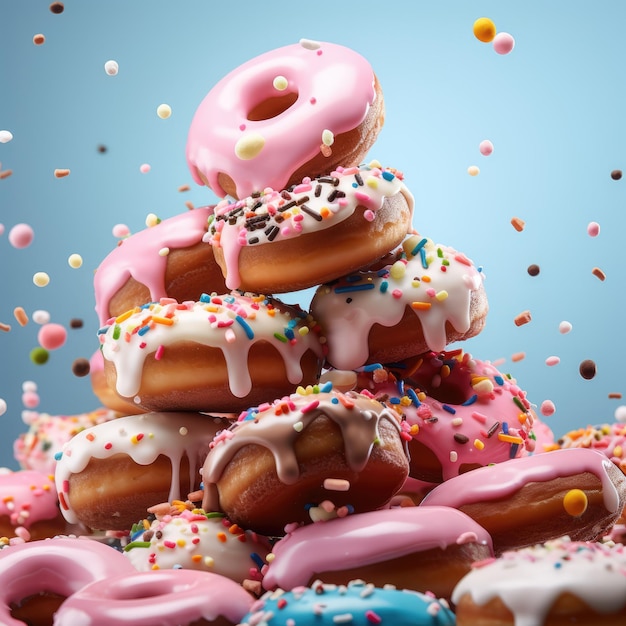 a photo of donuts