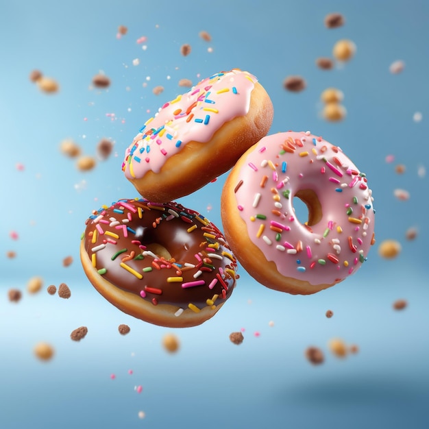 a photo of donuts