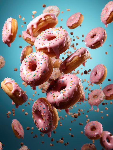 a photo of donuts