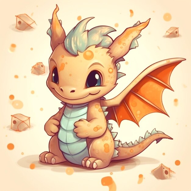 A photo of dragon