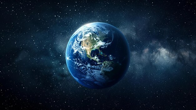 Photo photo the earth planetearth day ai generative