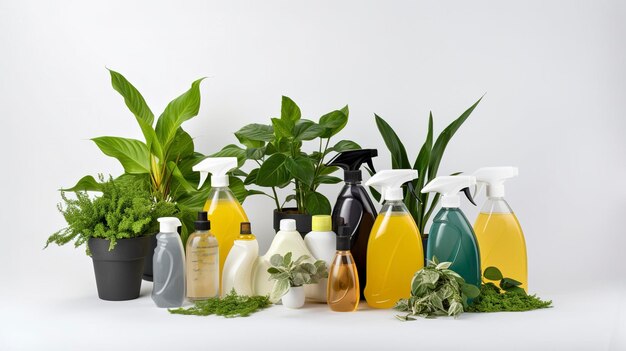 Foto una foto di ecofriendly cleaning solutions