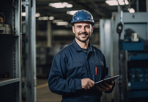 Photo of an electrical technician working