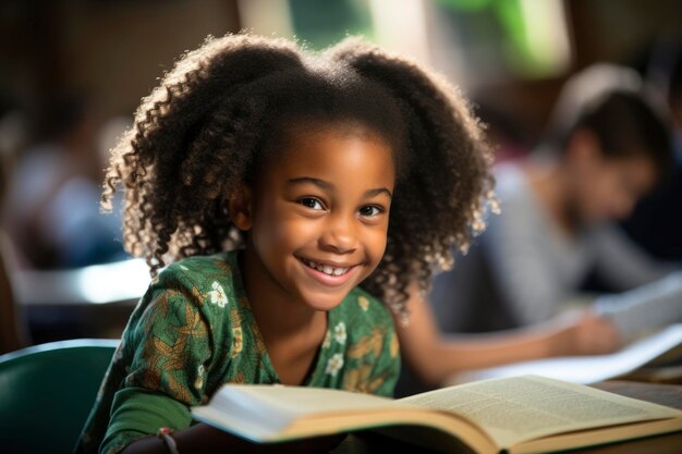 Photo of elementary school students' teaching and learning activities