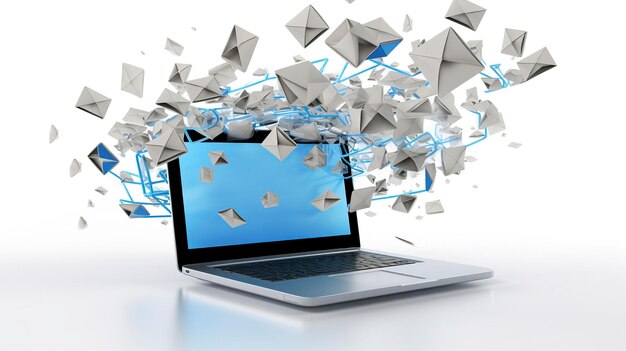 A photo of a email marketing campaign