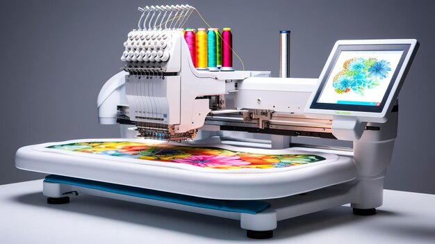 A photo of Embroidery Machine