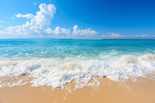 Фото Пустое море и пляж фоновое фото