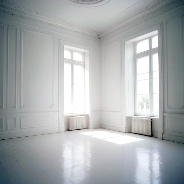 Photo Empty white room