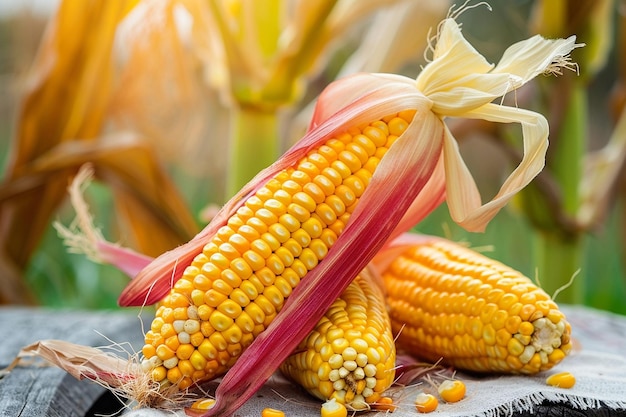 Photo a photo essay documenting the lifecycle of corn from planting to harvest