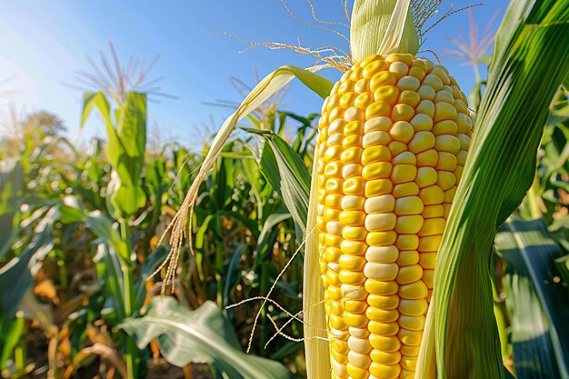 Photo a photo essay documenting the lifecycle of corn from planting to harvest