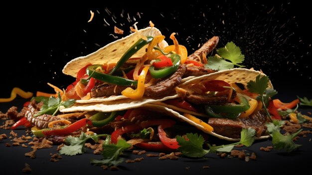 a photo of fajitas