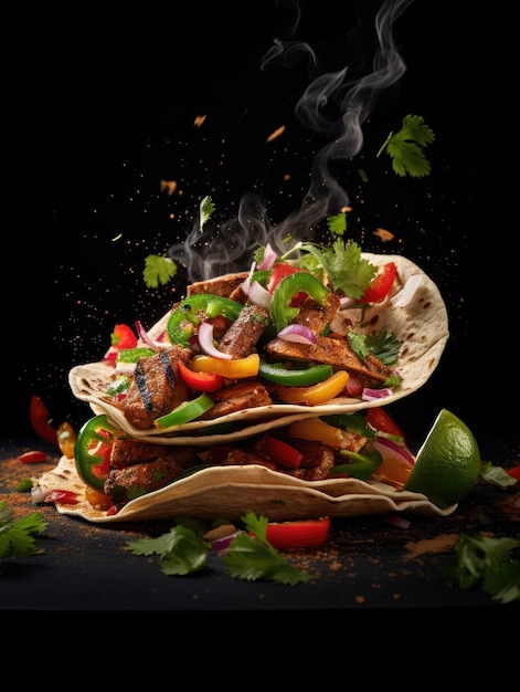 a photo of fajitas