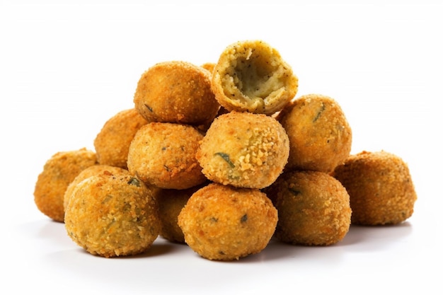 Photo of falafel with no background