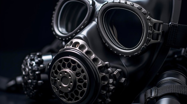 A Photo featuring a close up of a gas mask exhalation valve with its rubberized texture and functi