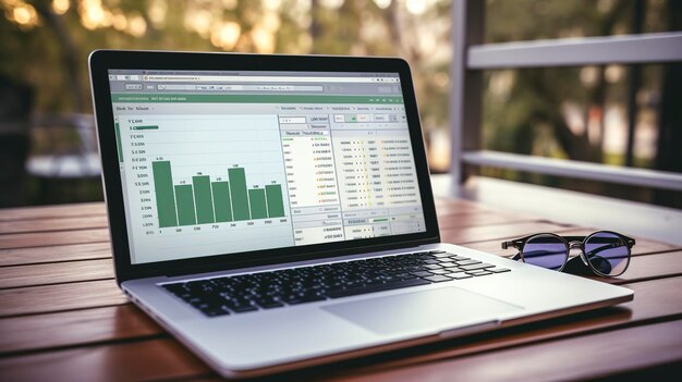 A Photo of a Financial Planner's Desk with Charts and Reports