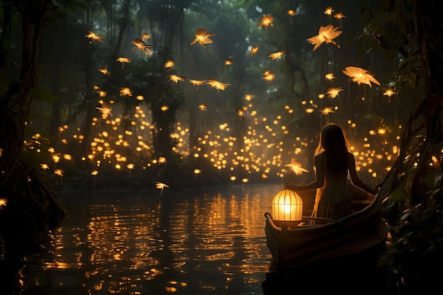 Photo of Fireflies at Dusk