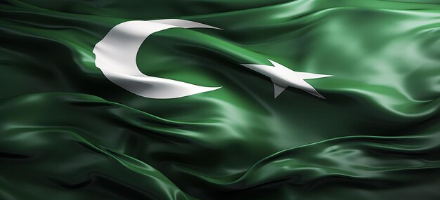 パキスタンの国旗 写真