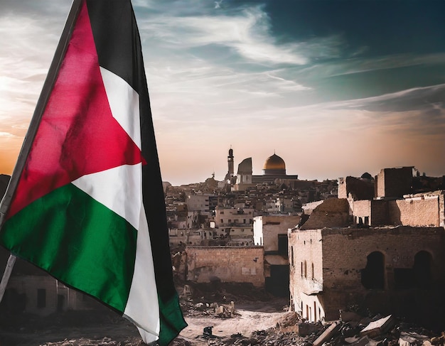 Photo flag of palestine