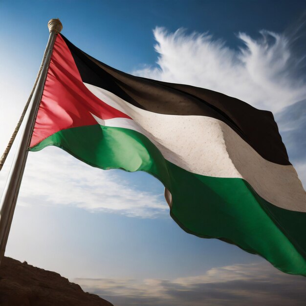 Photo flag of palestine