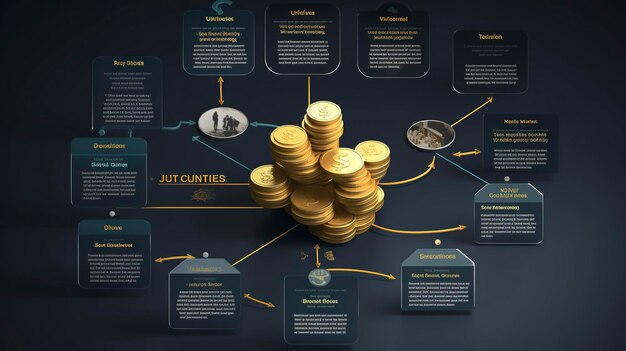 Photo a photo of a flow chart outlining the investment