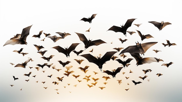 a photo of flying bat