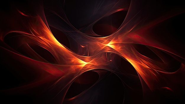 A photo of a fractal artwork dark background