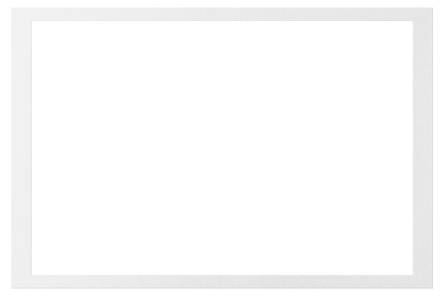 흰색에 고립 된 사진 프레임 카드
