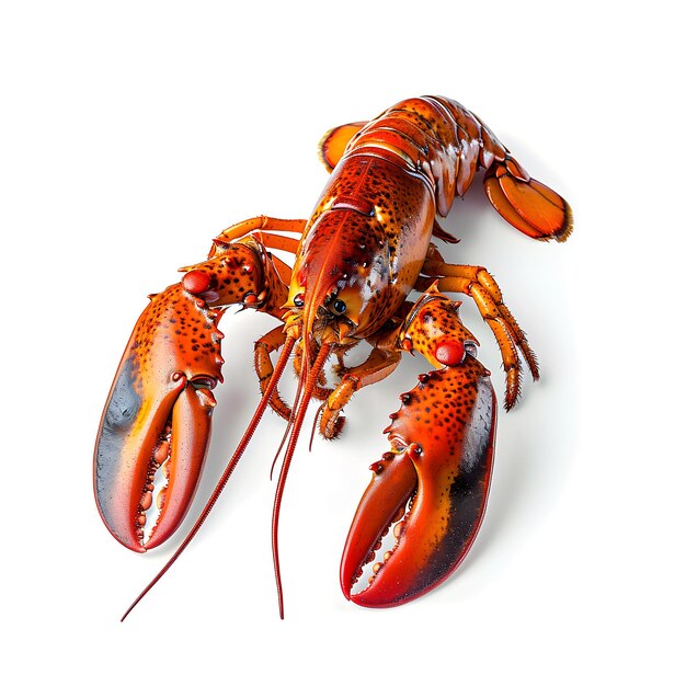 Photo photo of fresh lobster isolated