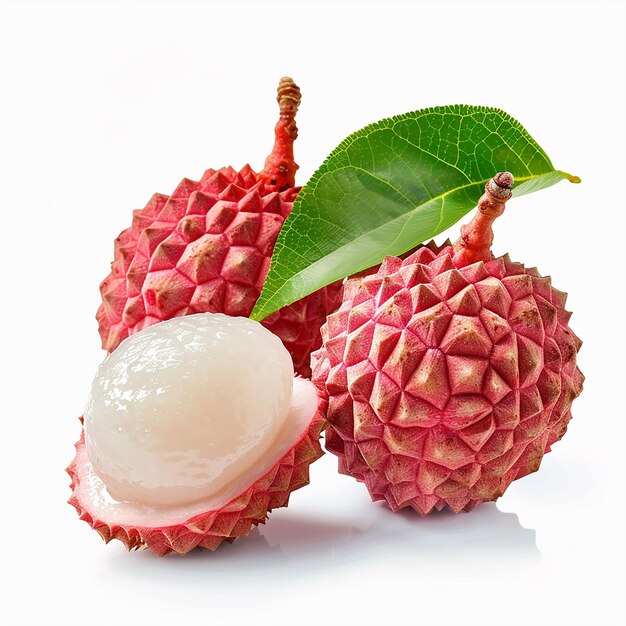 Photo photo of fresh one lychee