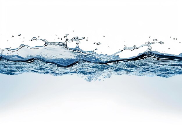 Photo of fresh transparent liquid water texture background