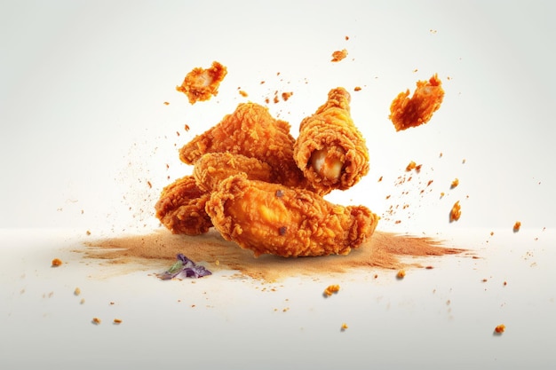 a photo of fried chicken