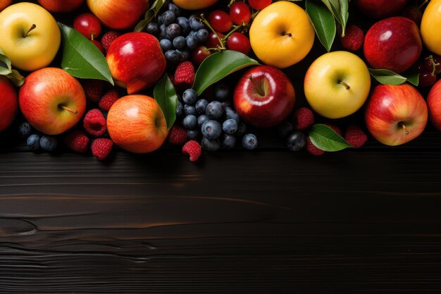 Photo of fruits in indoor studio professional advertising food photography