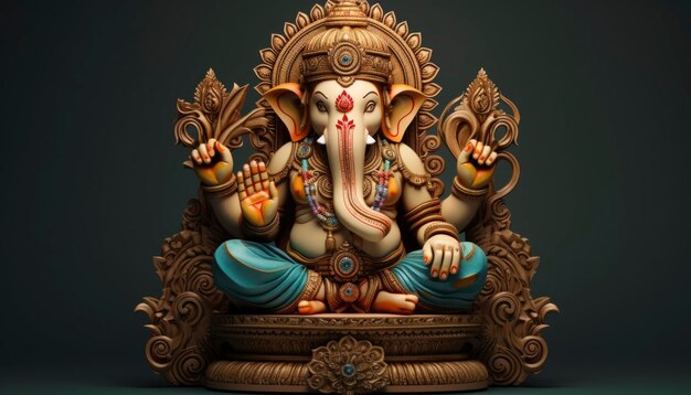 Photo photo of ganesha sculpture