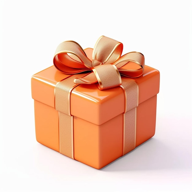 Premium AI Image  photo gift box with a nice bow