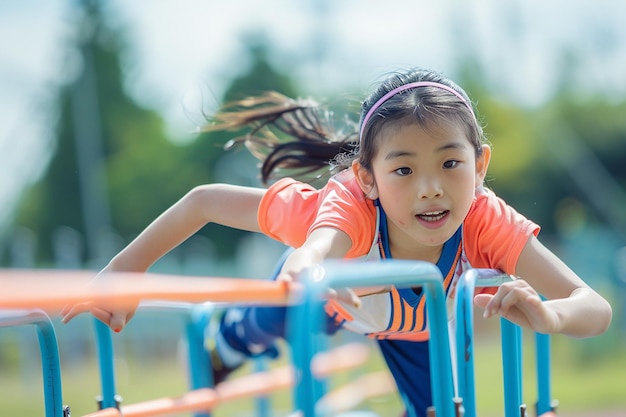 Photo of Girls Sports Hurdles