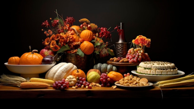 Photo photo of giving thanks cornucopia