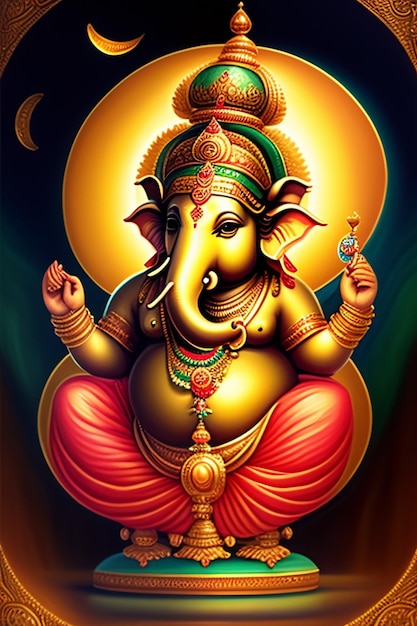 Foto foto del dio ganesha idolo di ganesha