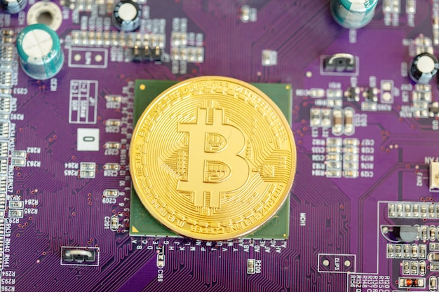 Photo Golden Bitcoin