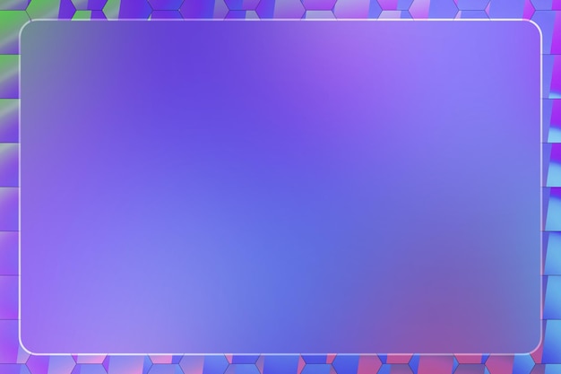 Photo gradient glass morphism frame background