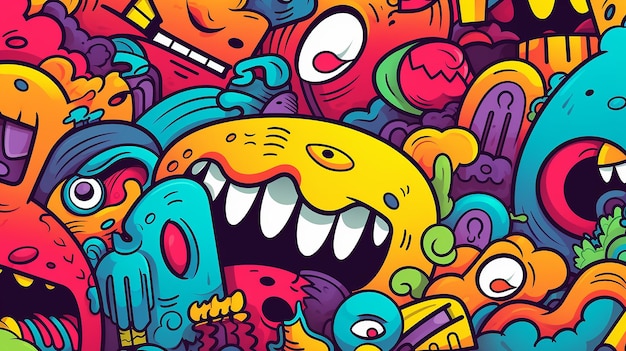 Photo of graffiti style wallpaper and backgrounds
