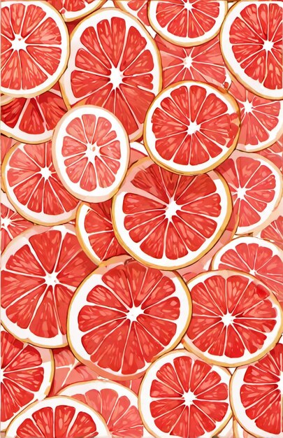 Photo of Grapefruit isolated on background